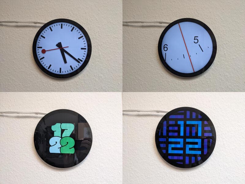 Building a Circular LCD Clock with a Raspberry Pi