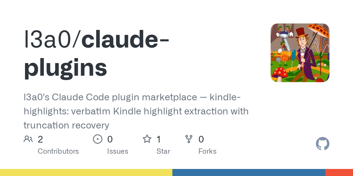 ClaudeプラグインがKindleハイライトを復元、Amazonのエクスポート制限が切り詰める