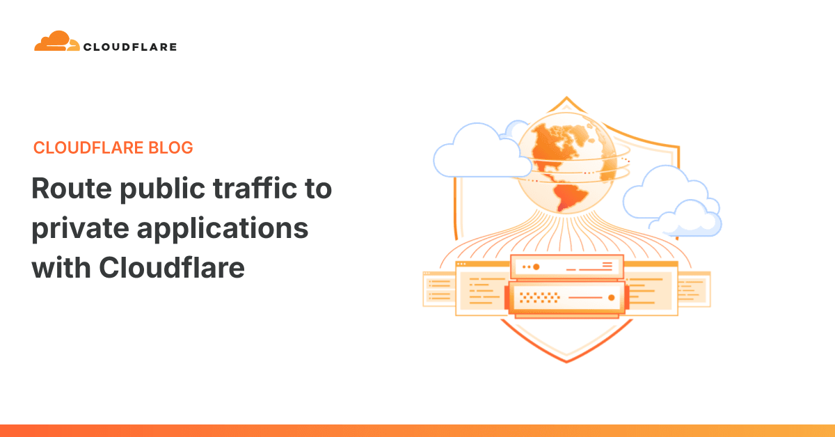 Cloudflare Routes Public Traffic to Private Origins Without Exposing Them