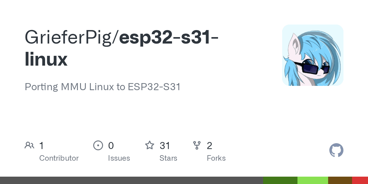 Linux 6.12がESP32-S31で起動:推測だらけのRISC-Vポート