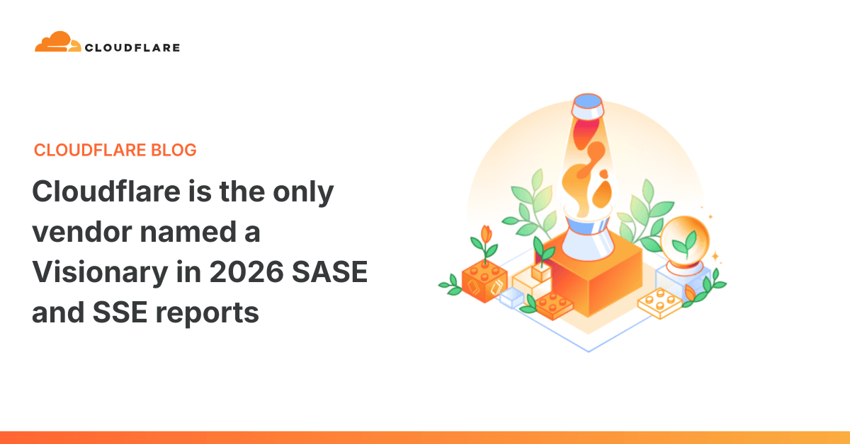 Cloudflare、2026年Gartner SASEおよびSSEレポートで唯一の「ビジョナリー」に選出
