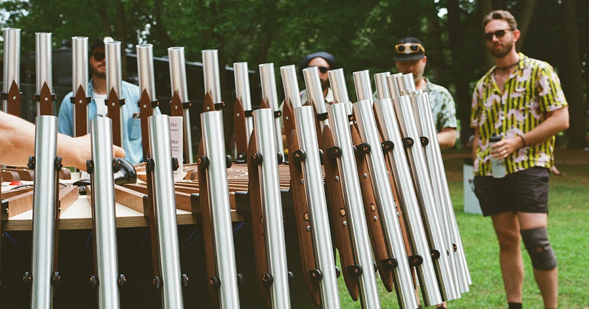 Halfmoon Chimes: A Raspberry Pi-Powered Instrument for a Music Festival