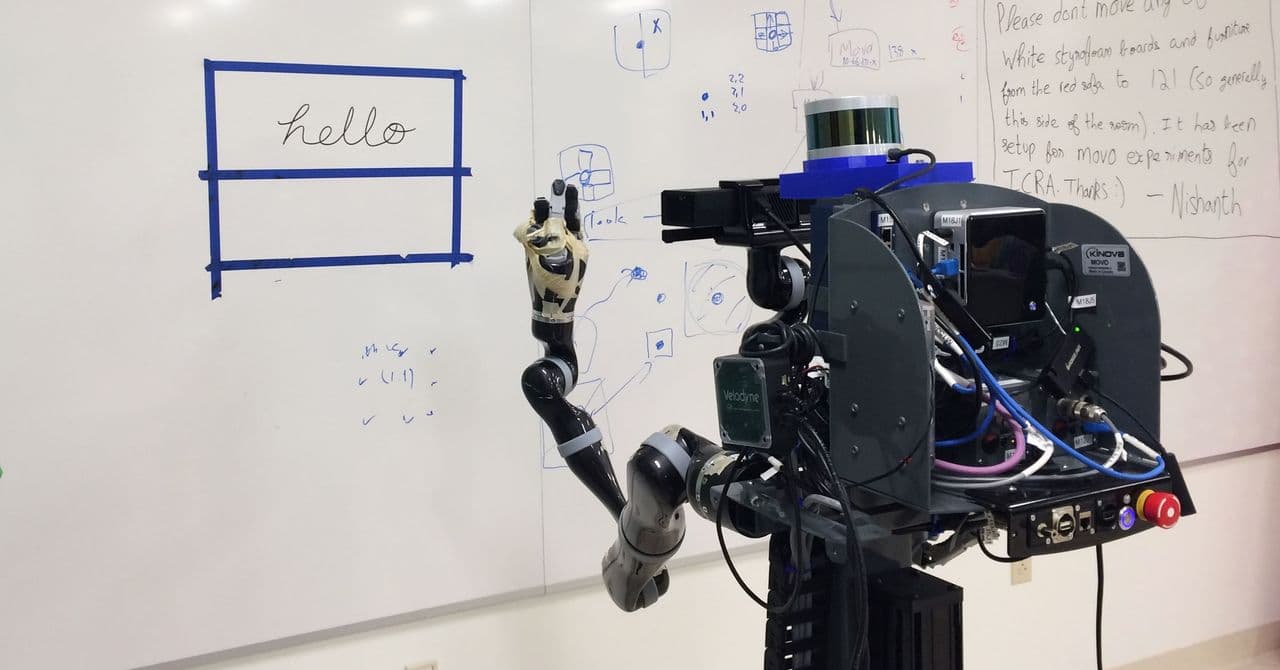 Robot Hand-Writes Scripts It Never Trained On—By Learning Stroke Structure
